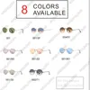Erkek Moda Güneş Gözlüğü Erkek Kadın Güneş Cam Oval Güneş Gözlüğü G15 Cam Lensler Bayanlar İçin Moda Aksesuar Satıyor Noel Hediyeleri1578025