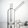 Bruciatore a nafta in vetro trasparente Collettore di cenere 14mm 18mm Giunto femmina Tabacco contiene portacigrattette per bong in vetro Accessori ASH-C01