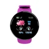 Pantalla a color D18 Pulseras inteligentes Pulseras Relojes inteligentes redondos Presión arterial IP65 Rastreador deportivo a prueba de agua Monitoreo de frecuencia cardíaca Reloj para hombres y mujeres