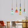 Nordic Kleurrijke Hanglampen Home Decoratieve Verlichting Woonkamer Slaapkamer Indoor Glas Opknoping Lamp Decor Hanger Hanglamp