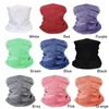 Half Face Scarves With Pocket Kids Solid Colic Elastic Head Face Neck Gaiter Tube Bandana Scarf Outdoor Cycling Accessories9984401