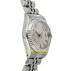 20 Style Casual Dress Mechanical Automatic Wristwatches 26mm Steel White Gold Ladies Jubilee Armband Watch 69174