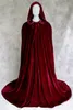 Capes de noël gothiques à capuche en velours, Robe gothique Wicca, Cape de sorcellerie médiévale, Cape de gn pour femmes, vestes de mariage, enveloppes