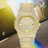 iced out gouden horloges