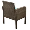 Verzending van de VS Snelle UPS verzending 4 stuk Rotan Sofa Zitgroep met kussens, Outdoor Rigten Sofa WF190610AAC