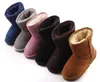 WINTER HEISSER VERKAUF KLASSISCHES DESIGN AUS G5281 JUNGE MÄDCHEN KINDER BABY SCHNEESTIEFEL PELZ WARM STIEFEL SCHUHE EUR SZIE EUR 23-34 17 FARBE KOSTENLOSER VERSAND