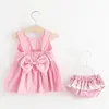 Baby Girls Dress Summer Cute Carton Rainbow Princess Es For Girl Kids Newborn Birthday9730727
