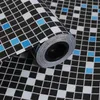 Premium Mosaic самоклеющиеся обои наклейка, PVC 2D водонепроницаемая маслозащитная керамическая плитка наклейки, домашний декор кухонные стены ванной бумаги