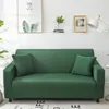 Solide Color1 / 2/3/4 Seater Sofa Covers polyester antidérapant Couch Couverture extensible Meubles Protector Salon causeuse Livraison gratuite