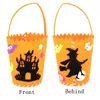 Halloween DIY Candy Bag Kindergarten DIY Handmade Candy Basket Children Halloween Candy Storage Bag Pumpkin Witch Castle Design