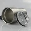 Consegna del magazzino locale USA 20OZ Curvando il bicchiere da viaggio in acciaio inox Tazza da viaggio a doppia parete Aspiratore Sparkle Bicchieri olografici con coperchio più veloce