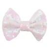 2020 38 Colors 4 Inch Sequins Bow DIY Headbands Accessories Baby Boutique Hair Bows without Alligator Clip for Girls M7919474199