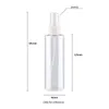 30PCS 200 ml Tom plastspray parfymflaska PET Travelflaska med dimma Sprayer Personalvård Kosmetiska behållare Spraypump