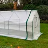 Kraflo Horizontally long greenhouse Garden plant cultivation racks Succulent insulation shed Outdoor mesh shade
