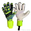 TOP qlity All latex goalkeeper gloves no Fingersave Protection rods socr Goalie Gloves Kids Adults size 8 9 101931337