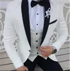 men white slim fit tuxedo
