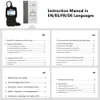 ANCL AD310 OBD2 Skaner samochodowy OBD narzędzie diagnostyczne samochodu w języku rosyjskim czytnikiem kodu ODB2 Skaner OBDII OBD 2 ODB PK ELM327 V1.5