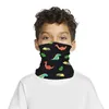 Kids Summer Protection Face Cover Bandana Neck Gaiter Balaclava For Girls Boys Children Party Gift HH9-3213