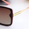 Luxury Brand Designer Sunglasses Top Quality Male and Female Polarized Large Frame Square Outdoor Fashion Glasses Suitable for Shopping Malls Travel Beaches