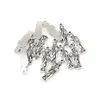 200PCs Antik Silver Alloy Jungfru Maria Charm Pendants för smycken gör armband Halsband DIY Tillbehör 7.2x24mm A-413