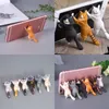 Cute Cat телефона владелец Sucker Ленивец Desktop Stand Cell Magnetic автомобиль Аксессуар Кронштейн Удобные 1 4hc G2