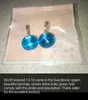 Blaue Earing Echte Österreichische Kristall Ohrstecker Für Frauen Hochzeit Gold Ohrringe Modeschmuck 2020 Drop Jewellery6664893