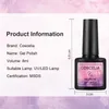 Luxury - Cosselia Gel Polish Polish Set UV Светодиодная лампа Фрезерный резак для маникюрной базы и верхней лак-гибрид Все для маникюрных инструментов для ногтей