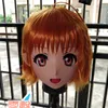 (RK MASK 03) Handgemachte Female-Silikon-Gummi-Gesichtsmaske Cosplay Kigurumi DWT Puppe Kigurumi Japanische KIG Anime Rollenspiel-Maske