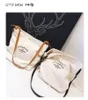 새로운 도착 FDB 학교 가방 캔버스 숄더백 패션 핸드백 소녀 쇼핑 가방 메신저 크로스 바디 백 306Q