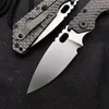 Wild Boar Knife SMF Tank SNG d2 Bullet holes Unique titanium handle Tactical hunting Survival Knives EDC Tools