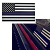 Decal bandeira DHL fina de Blue preto Linha EUA Adesivos para carros Caminhões Computer 6.5 * Flag 11.5cm US Car Decal etiqueta da janela do carro-Styling