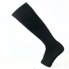 Chaussettes de compression à fermeture éclair de couleur unie Mode femmes hommes Sports Running Athletic Bas de cyclisme Bonneterie jambières et cadeau de sable