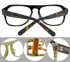 Mannen optische glazen frame merk bril frames vintage mode bril vrouwen new york eyewear handgemaakte bijziendheid brillen met doos