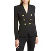 2020 Primavera Primavera Dupla-Breasted Moda Houndstooth Blazer Mulheres Senhoras Blazers Jaquetas Chaqueta Oficina Mujer Blazer Feminino1