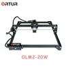 Printers LaserGRBL Control ORTUR OLM-2 DIY Mini Laser Engraver For Wood Plastic Leather Stainless Steel Etc. Cutter Marking Plotter1