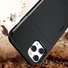 SGP Shockproof Armor Wadze obudowy z gniazdem karty na iPhone 13 Mini Pro Max Samsung Galaxy Note20 S20 Ultra dopasowana okładka na wpół owiniętą