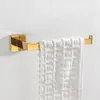 Gold Polish Bathroom Accessories Set Stainless Steel Towel Bar Towel Ring Hook Wallmounted7961664