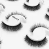 NOVAS 12Pairs / caixa Faux Mink cílios 5-10mm curto Natural Natural REUSEBLE REUSEBLE Handmade Mink Olho Lashes Extensão Full tira cílios conjunto