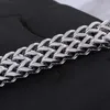 Trustylan punk rocker heren wrap armbanden 2020 14 mm brede 316L roestvrij stalen hamer armband voor mannen armband sieraden polsband