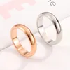 Jóias de casamento personalizadas gravar designs simples banhados a ouro 316L aço inoxidável em branco anel de casamento simples 6658935
