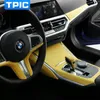 Alcantara Wrap voiture tableau de bord décoration pommeau de levier de vitesse ABS couverture garniture voiture style pour BMW série 3 G20 G28 325li 325i 2020 ~