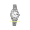 20 Style Sukiety Menowe automatyczne zegarek na rękę 26 mm stalowe białe złote damskie damskie jubileuszowe bransoletka zegarek 69174