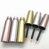 Nuovo arrivo 8ml Tubi per eyeliner vuoti Oro argento revitalash Bottiglie per ciglia Oro rosa Trucco fai-da-te Contenitore per imballaggio cosmetico