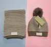 2020 di Modo di Autunno di Inverno Del Cappello E Sciarpa per Le Donne Del Bambino Del Cappello Della Sciarpa Del Vestito di Colore Solido Berretti Della Protezione Del Cappello Del Vestito e snood Delle Ragazze Dei Ragazzi