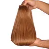 Real Remy Human Hair Clip in Ponytail Extensions Strawberry Blonde Wrap Around Hair Ponytail Slik Straight Virgin Brazilian Ponytail hair
