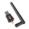 300 Mbps USB WiFi-adapter med 2DB antenn USB Ethernet 300m Dongle Network Card Mini Wi-Fi Mottagare RTL8192EU