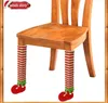 Anti-dérapant Santa Elf Table Jambe Couverture Cadeau De Noël Sac Table Jambes Couverture Nouvel An Fête Décoration Fourniture 2 Conceptions BT156