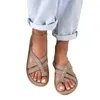 Dames sandalen niet -slip reizen voet correctie dames zomer strand casual open teen zachte schoenen orthopedische platte hak pu lederen1