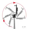 K10 3 в 1 Беспроводные Bluetooth селфи палочке с зеркалом тренога складная монопод Handheld для iPhone Xiaomi Tiktok ВИДЕОЗВОНОК 150pcs / LOT