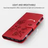 Rose Flower Portfel Flip Case Dla iPhone 11 Pro X XS XS Max Posiadacz karty Książka Skórzana skrzynka dla iPhone 8 7 6 6S Plus SE2020 Cover